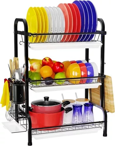 Escurridor Cocina Bandejas 3 Niveles P